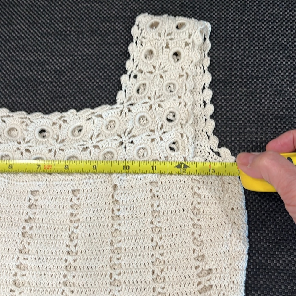 Hand made crochet micro dress - Picture 5 of 7